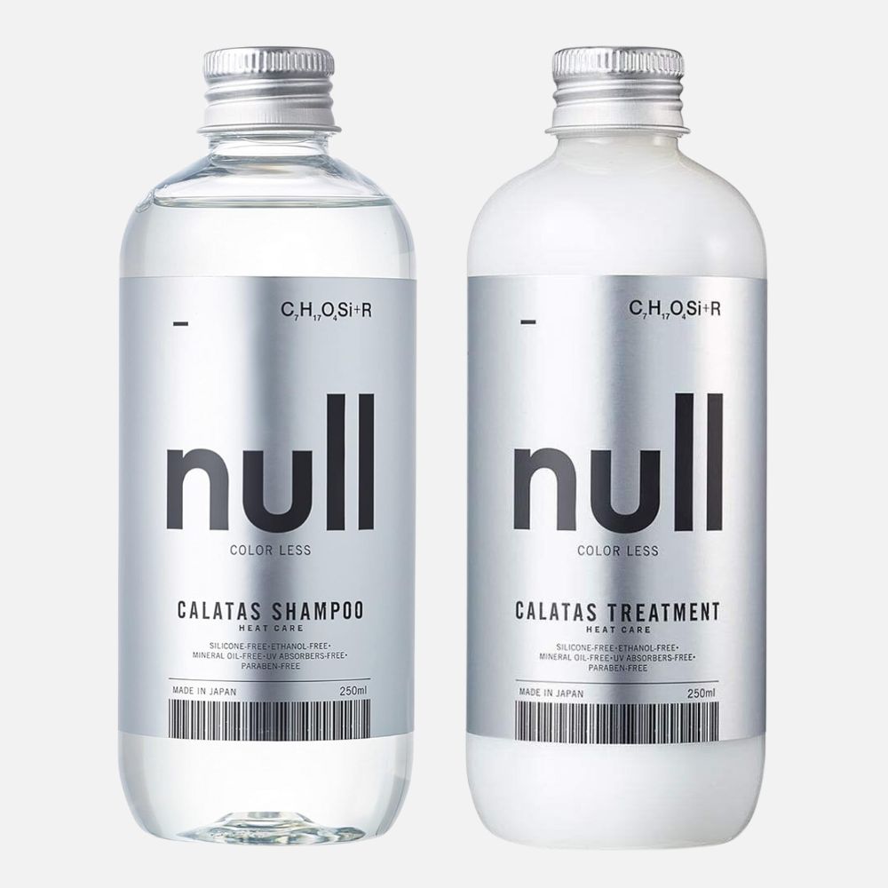 シャンプー + トリートメント ヒートケア null (ヌル) 250mL セット カラタス | CALATAS｜メンズコスメ通販  M-COSME（エムコスメ）